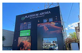 伊勢崎 エステサロン 切り文字 壁面看板